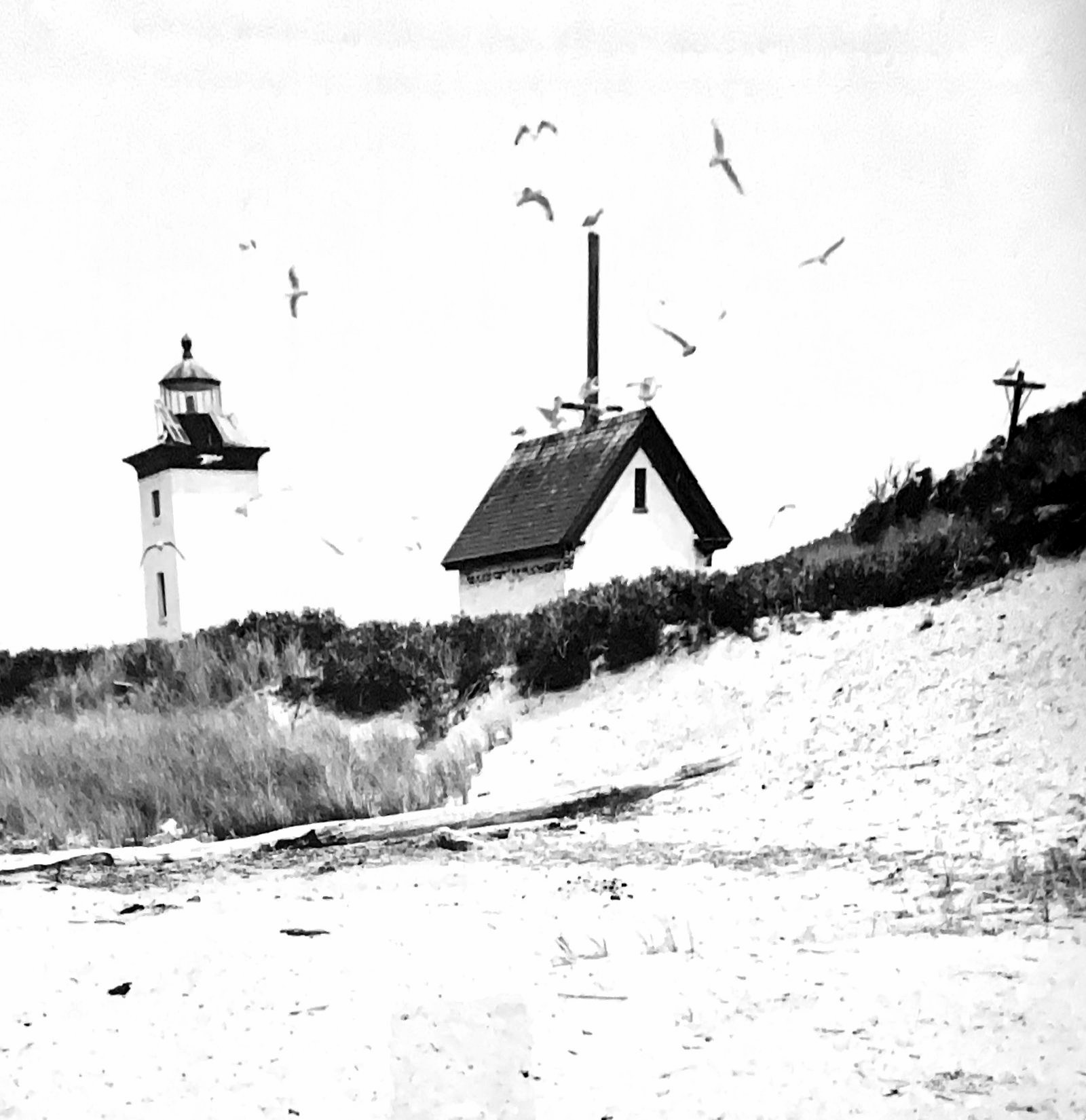 Long Point Light, Provincetown, photograph by L.C. Schiffenhaus